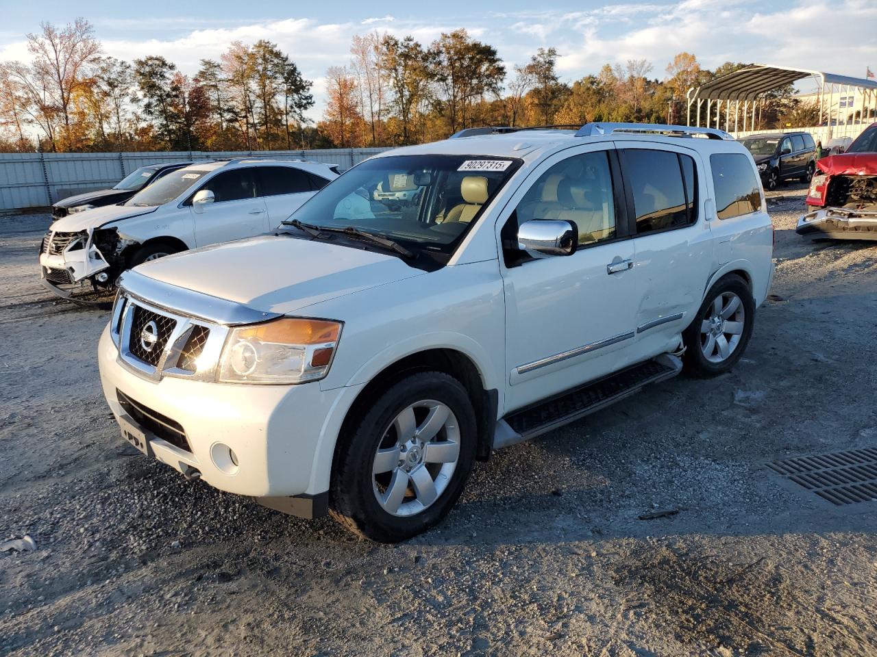Lot #3281636401 2014 NISSAN ARMADA SV