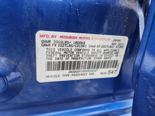 2012 MITSUBISHI LANCER ES/ #3297230406