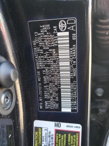 2014 TOYOTA COROLLA L #3290221232