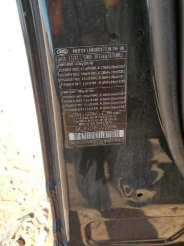 2012 LAND ROVER RANGE ROVE - SALSF2D45CA729098