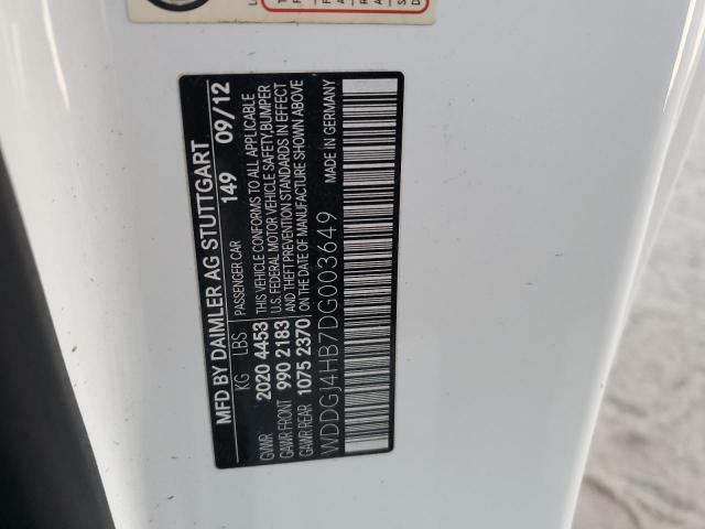 2013 MERCEDES-BENZ C 250 - WDDGJ4HB7DG003649