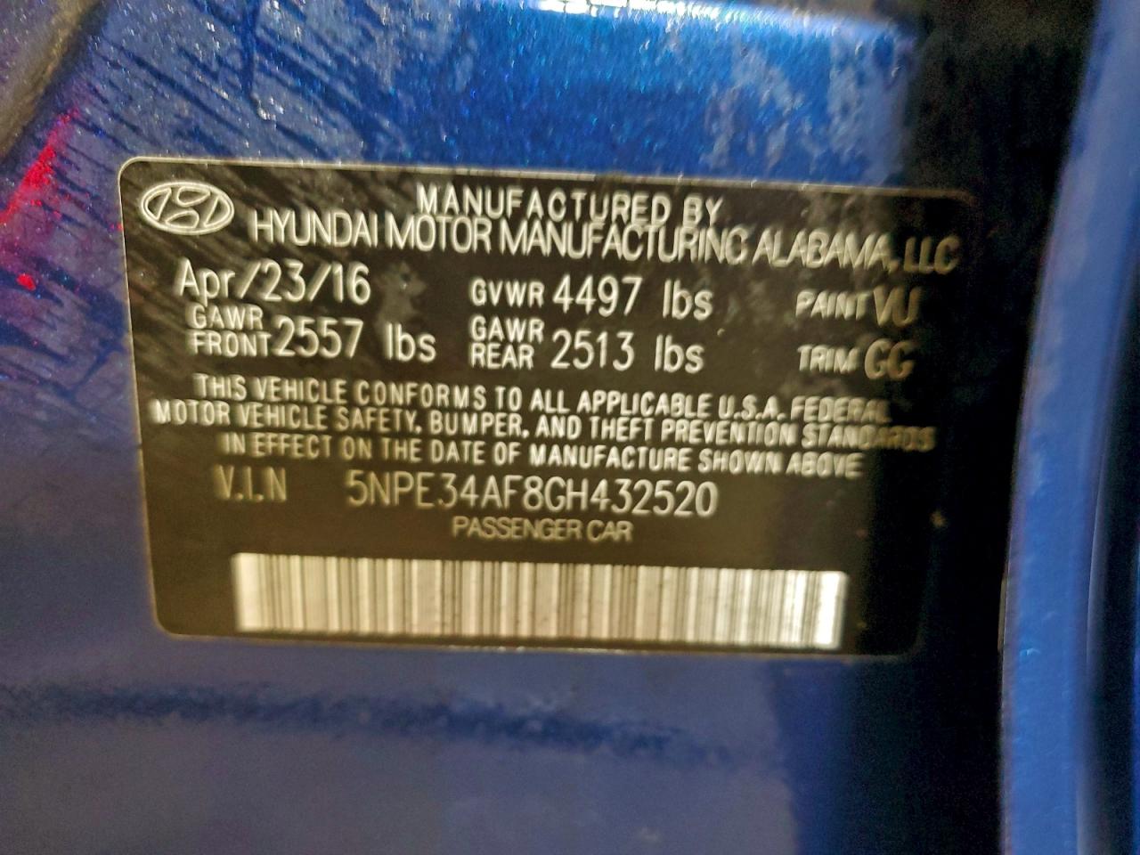 HYUNDAI SONATA SPORT