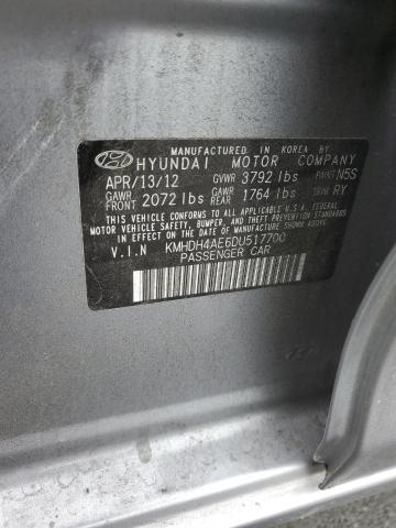 2013 HYUNDAI ELANTRA GL #3302687065