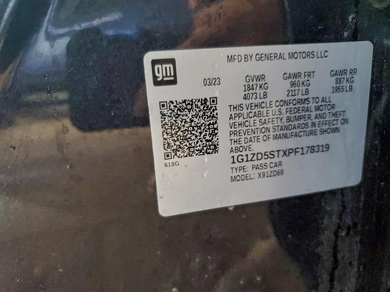 2023 CHEVROLET MALIBU LT #3303610938