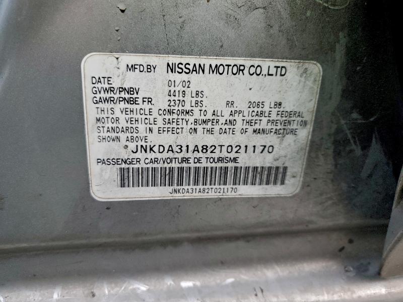 2002 INFINITI I35 #3302065119