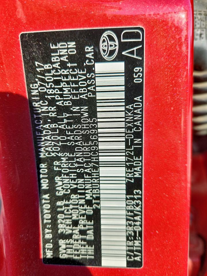 Lot #3305611720 2017 TOYOTA COROLLA L