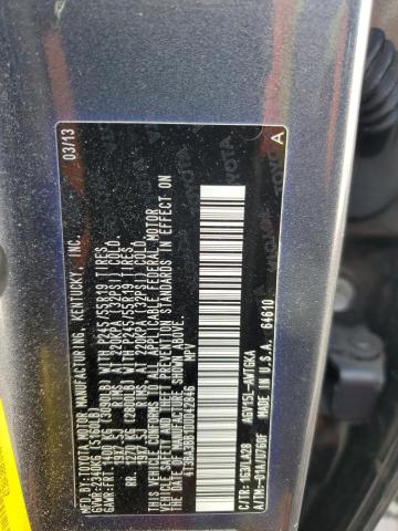 2013 TOYOTA VENZA LE #3309425972