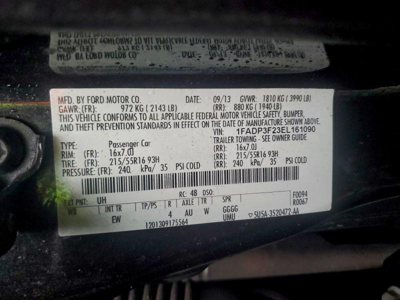 2014 FORD FOCUS SE #3304547480