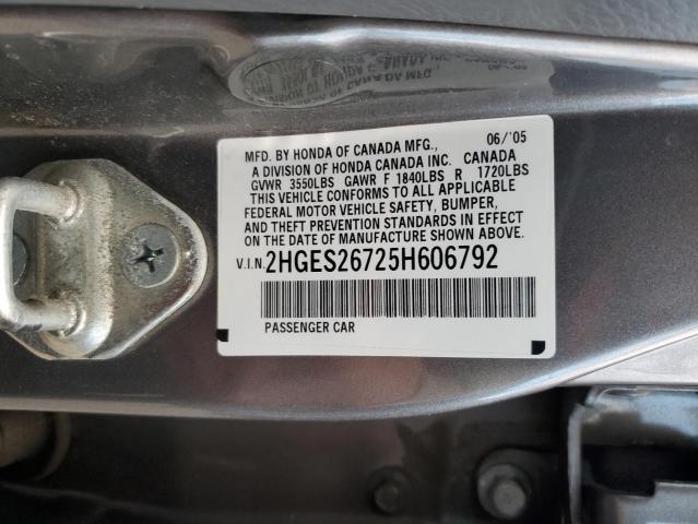 2005 HONDA CIVIC EX #3297874777