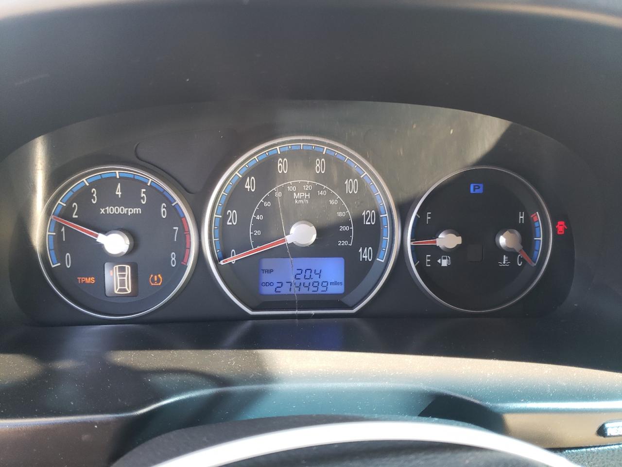 Lot #3291356157 2007 HYUNDAI SANTA FE S