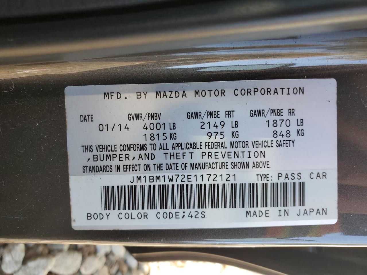 MAZDA 3 GRAND TOURING