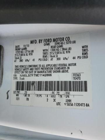 2014 FORD TRANSIT CO #3294454514