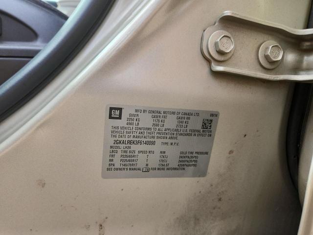 2015 GMC TERRAIN SL #3297046522