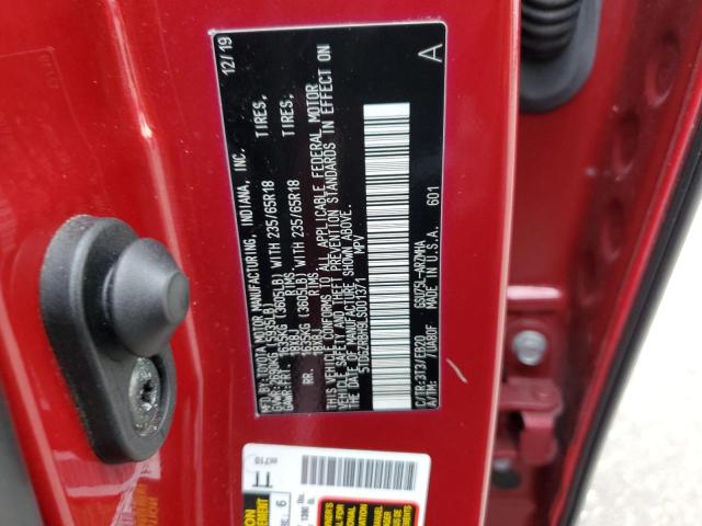 2020 TOYOTA HIGHLANDER 5TDGZRBH9LS001371