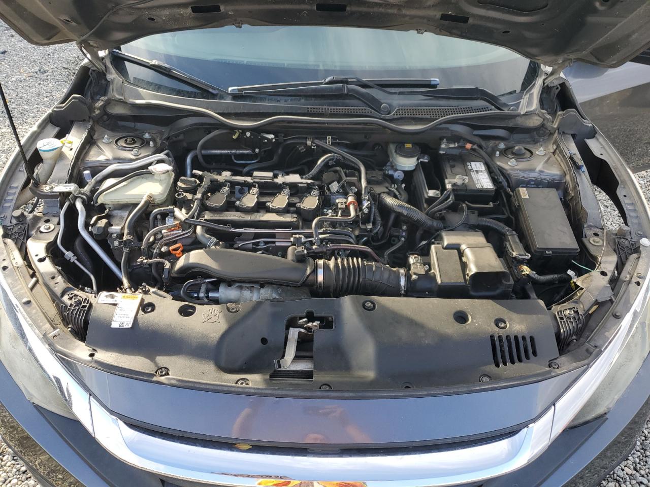 Lot #3309635093 2018 HONDA CIVIC EX