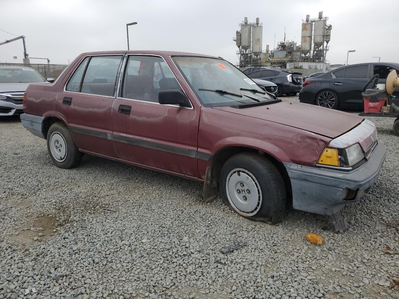 Lot #3278897056 1987 HONDA CIVIC 1.5
