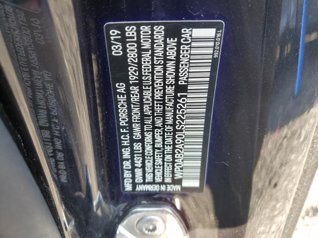 2020 PORSCHE 911 CARRER #3291171045