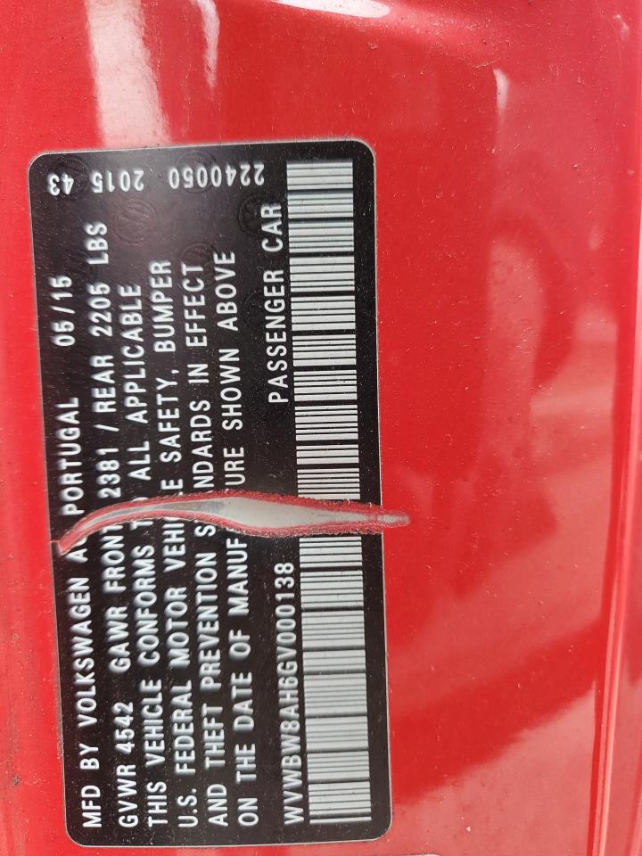 VOLKSWAGEN EOS KOMFORT