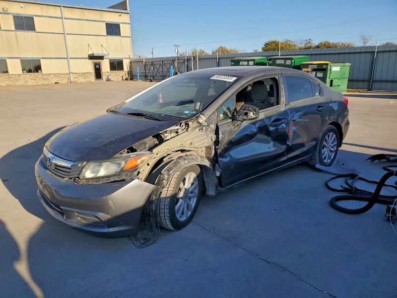 Global Auto Auctions: 2012 HONDA CIVIC EX