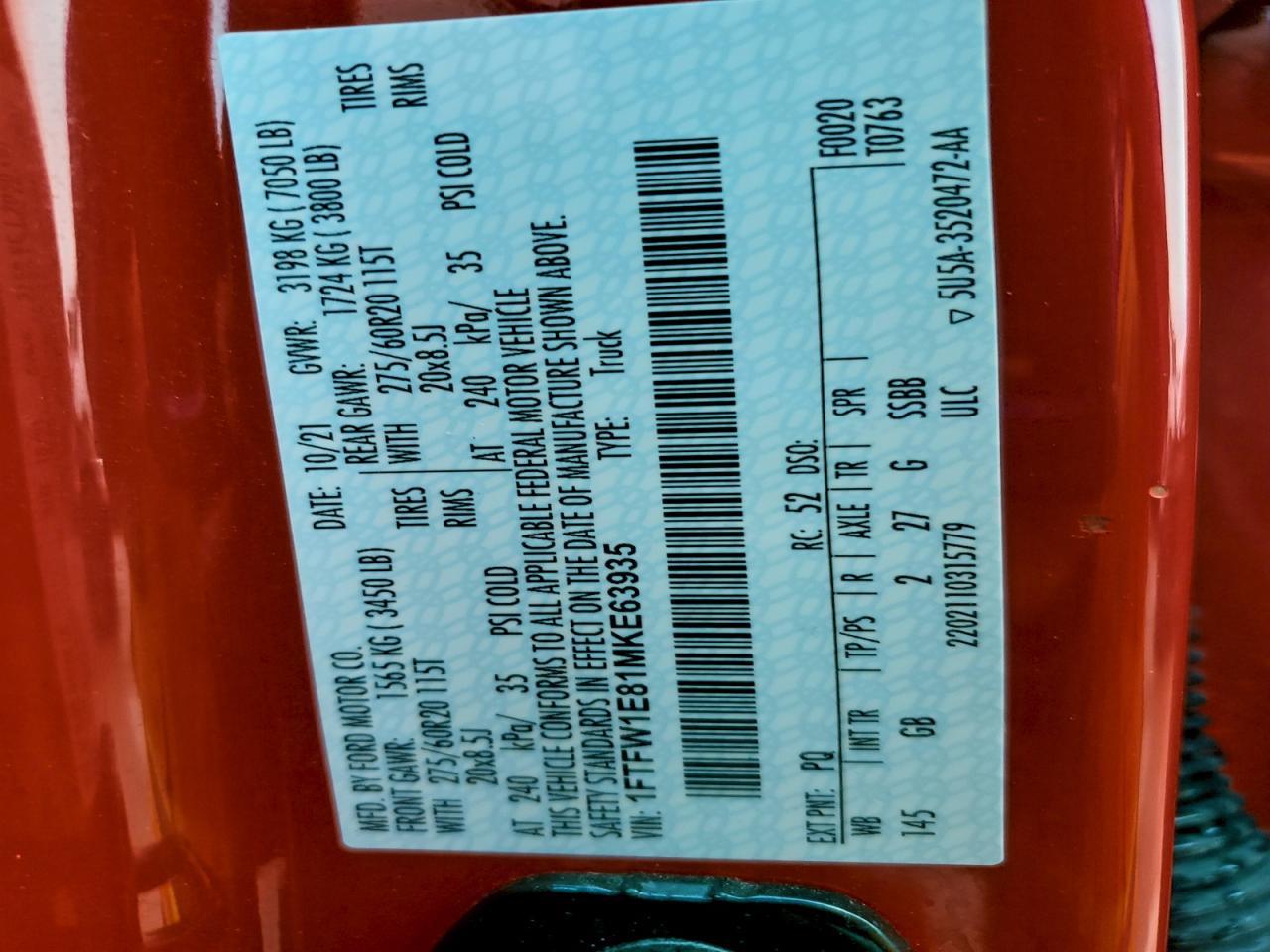 FORD F-150 SUPERCREW