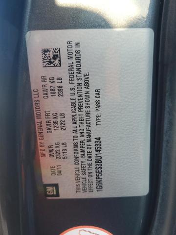 2011 CADILLAC DTS PLATIN #3290325994