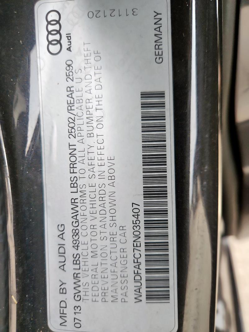 2014 AUDI A6 PREMIUM #3292447671