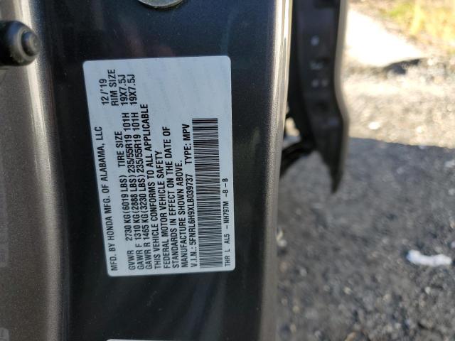 2020 HONDA ODYSSEY ELITE #3302910070