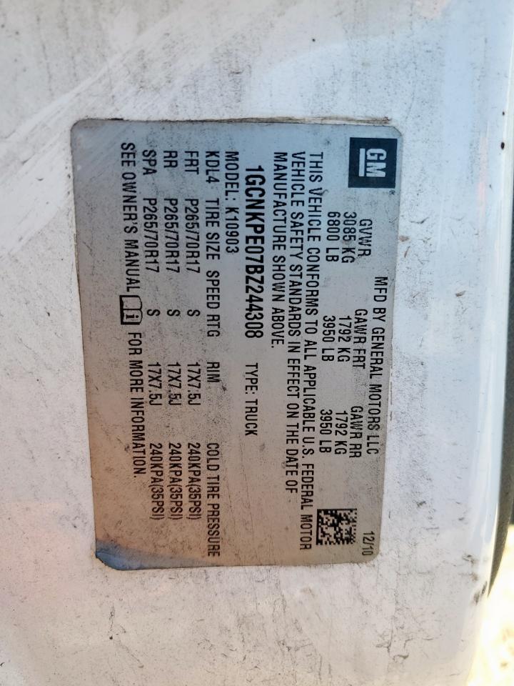 Lot #3317174133 2011 CHEVROLET SILVERADO