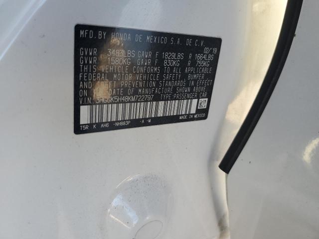 2019 HONDA FIT LX #3292417638