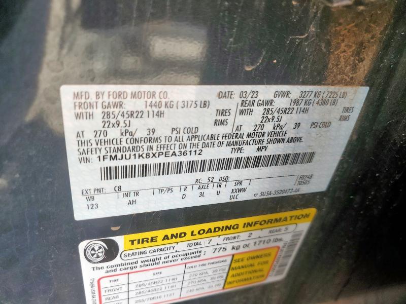 2023 FORD EXPEDITION #3304887553