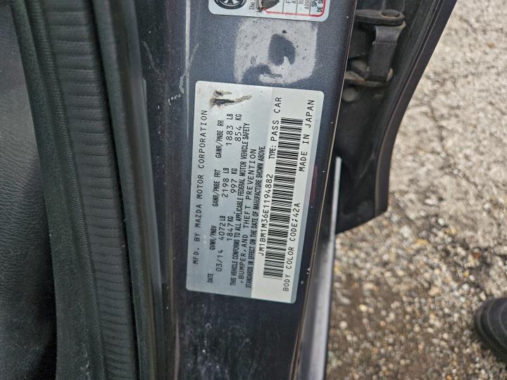 2014 MAZDA 3 GRAND TO #3298030149