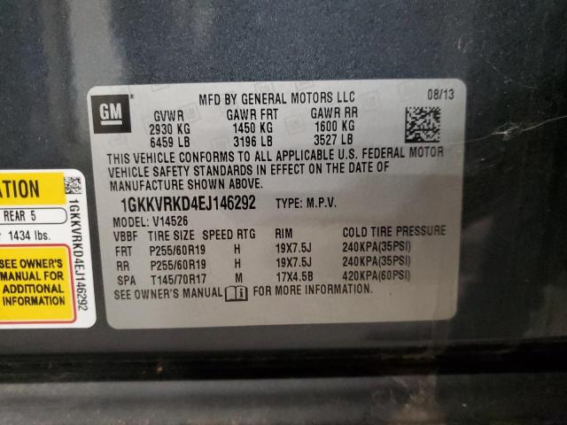 2014 GMC ACADIA SLT #3304528437