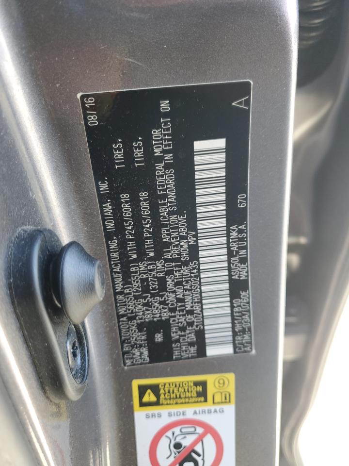 TOYOTA HIGHLANDER LE