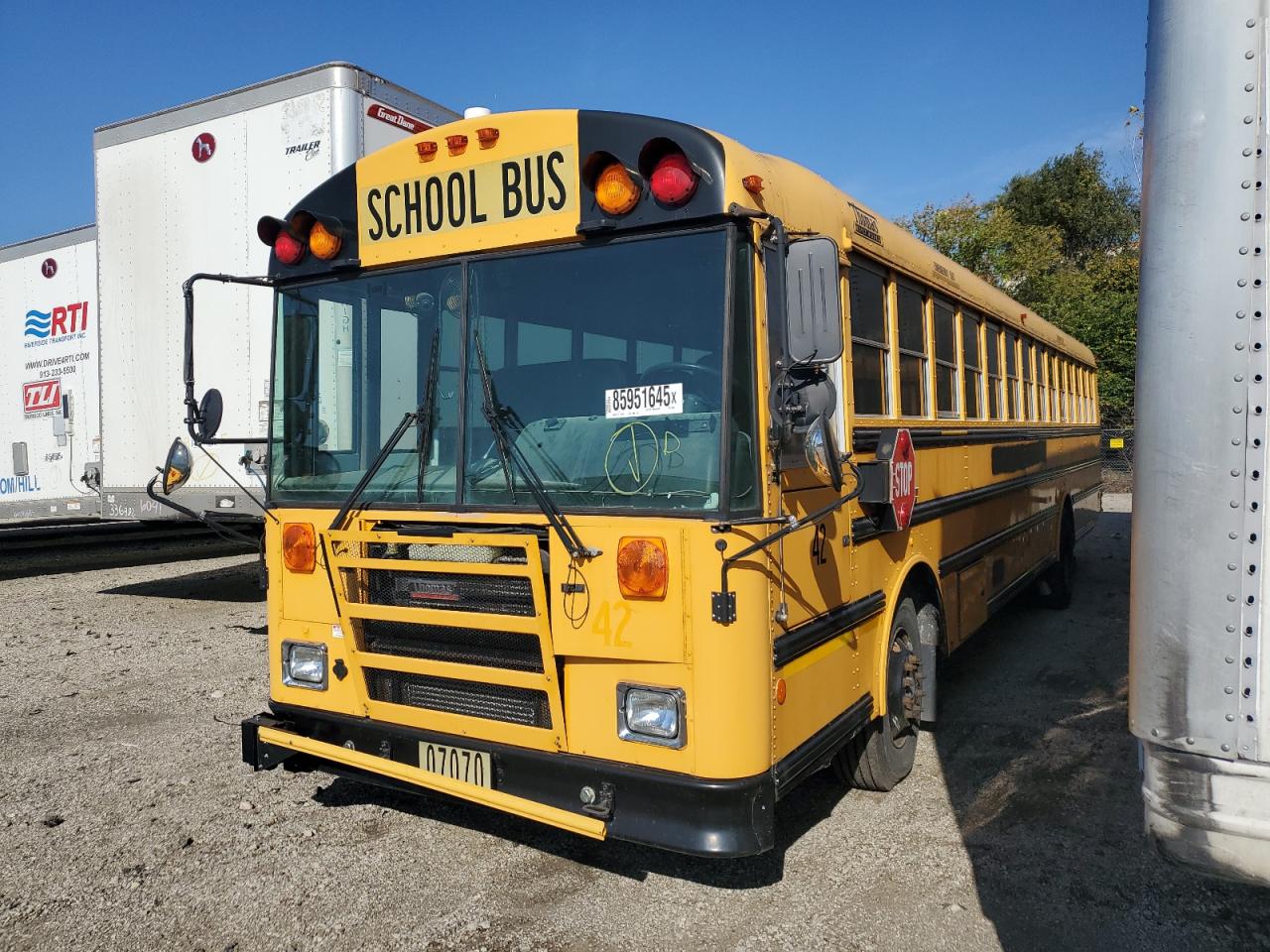 Lot #3280285966 2011 THOMAS SAF-T-LINER HDX