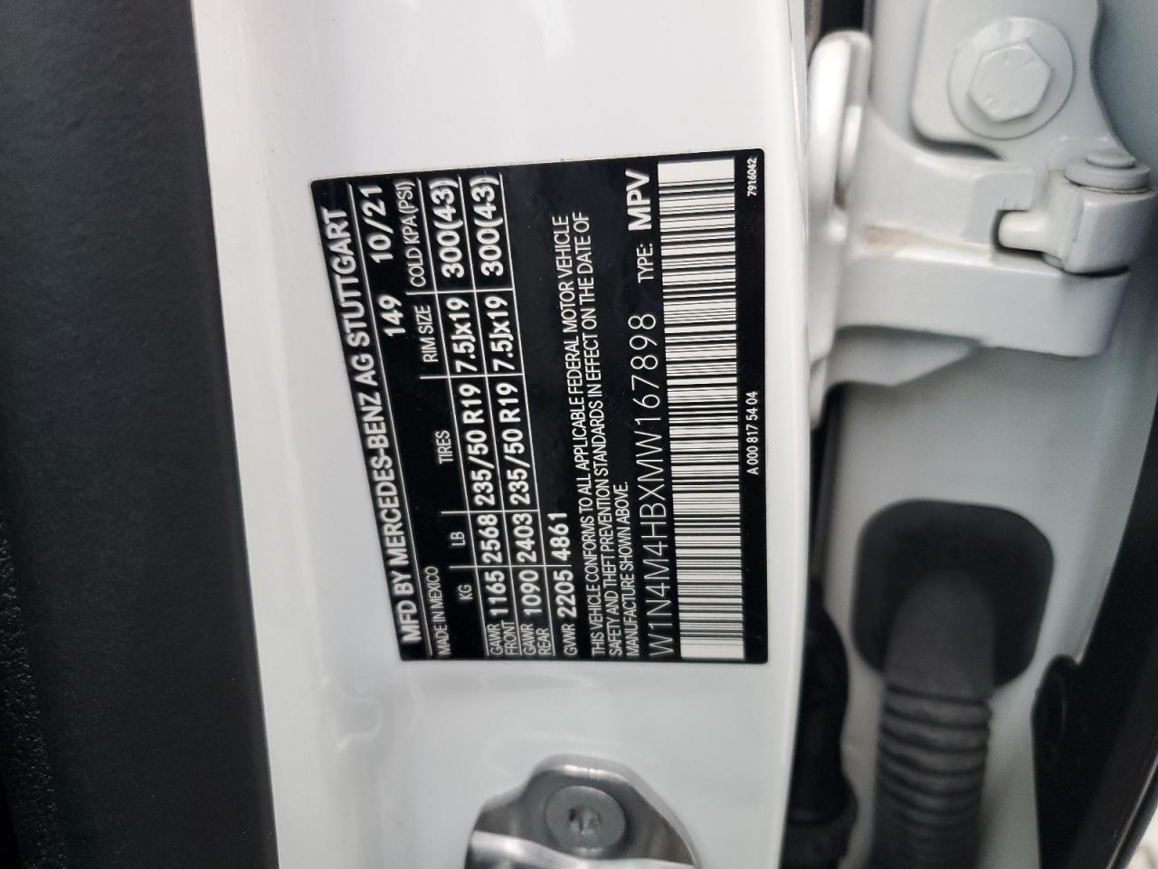 MERCEDES-BENZ GLB-CLASS 250 4MATIC