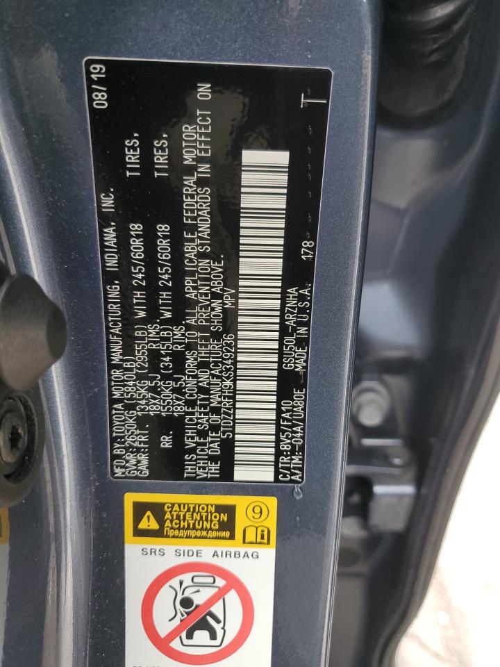 TOYOTA HIGHLANDER LE