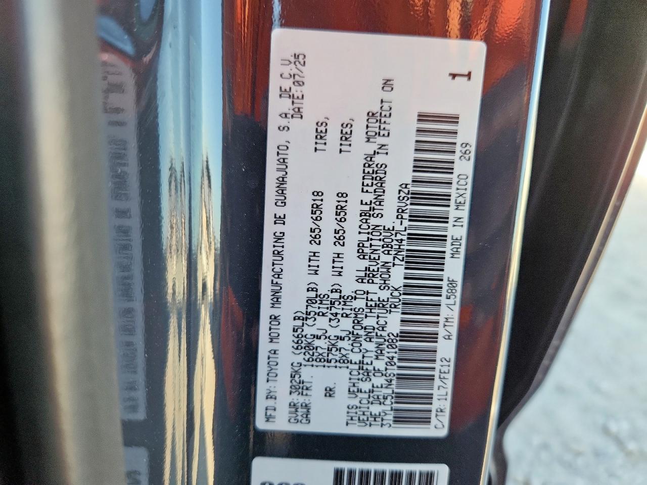 TOYOTA TACOMA DOUBLE CAB