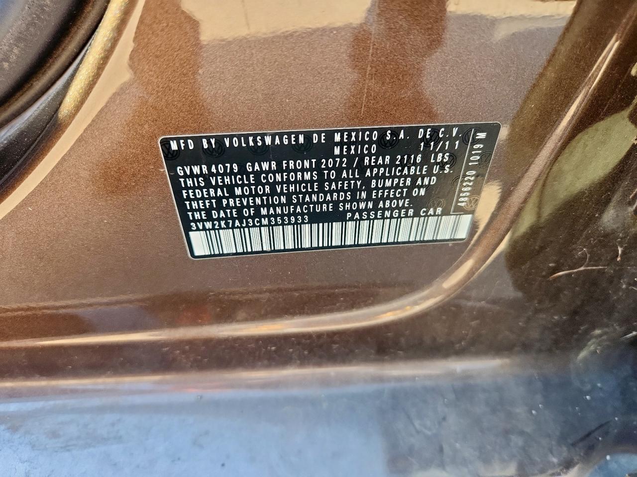 VOLKSWAGEN JETTA BASE