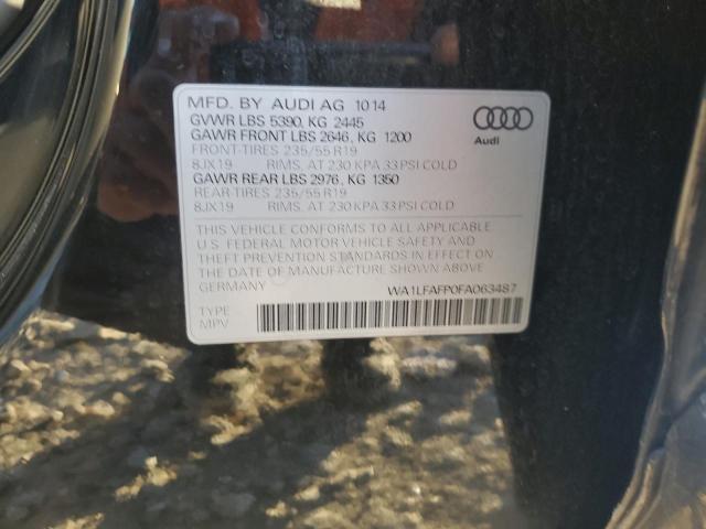 2015 AUDI Q5 PREMIUM #3291151893