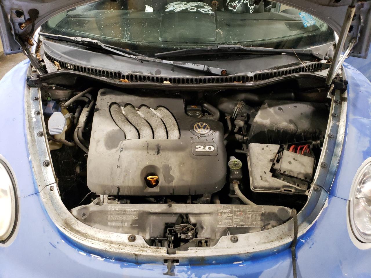 Lot #3284338030 2003 VOLKSWAGEN NEW BEETLE