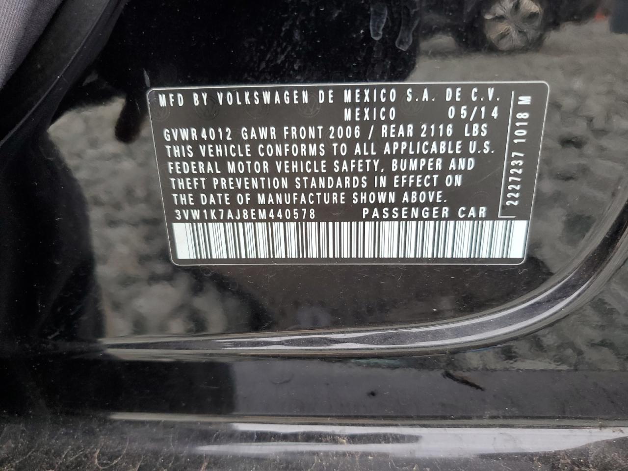 VOLKSWAGEN JETTA BASE