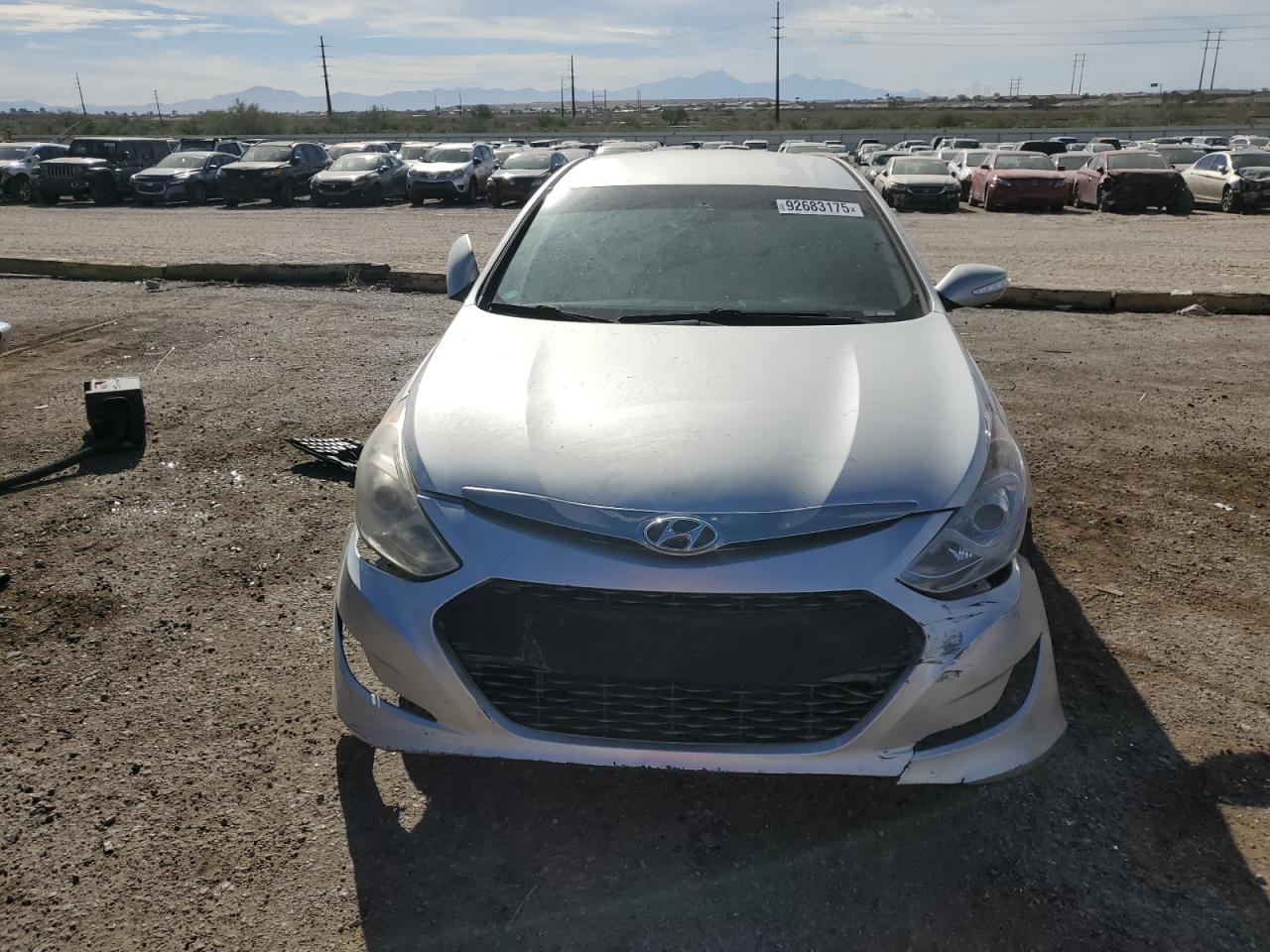 Lot #3309560577 2014 HYUNDAI SONATA HYB