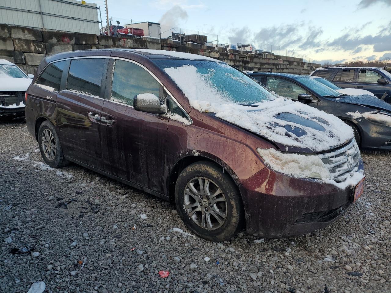 Lot #3285622269 2011 HONDA ODYSSEY EX