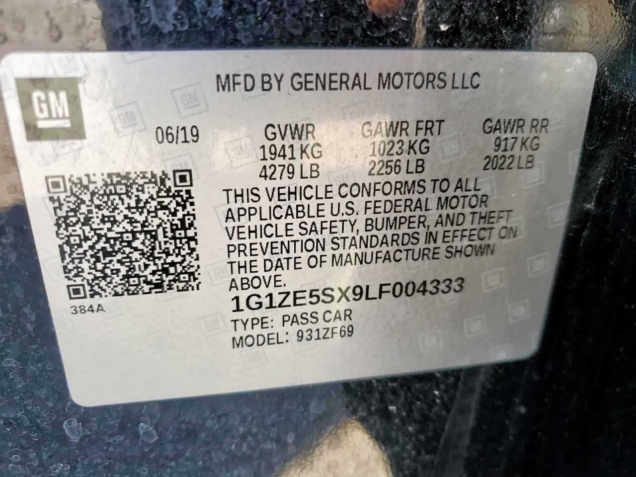 CHEVROLET MALIBU PREMIER