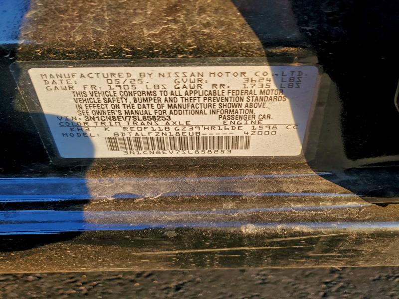 2025 NISSAN VERSA SV #3297808824