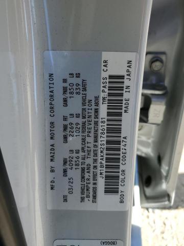 2025 MAZDA 3 SELECT S #3294346879