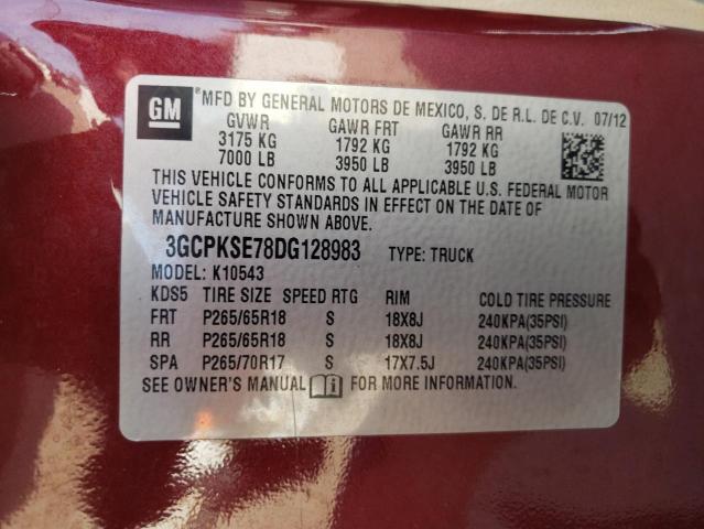 2013 CHEVROLET SILVERADO #3301791388