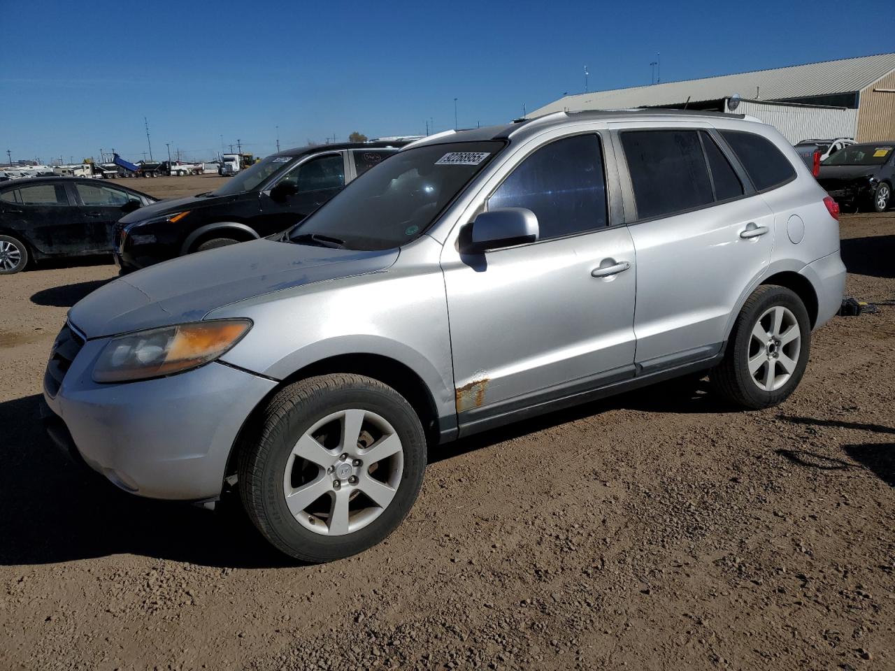 Lot #3305823289 2008 HYUNDAI SANTA FE S