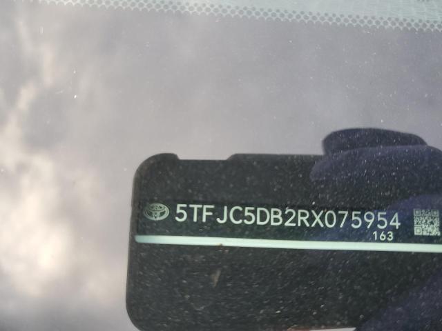 2024 TOYOTA TUNDRA CRE - 5TFJC5DB2RX075954