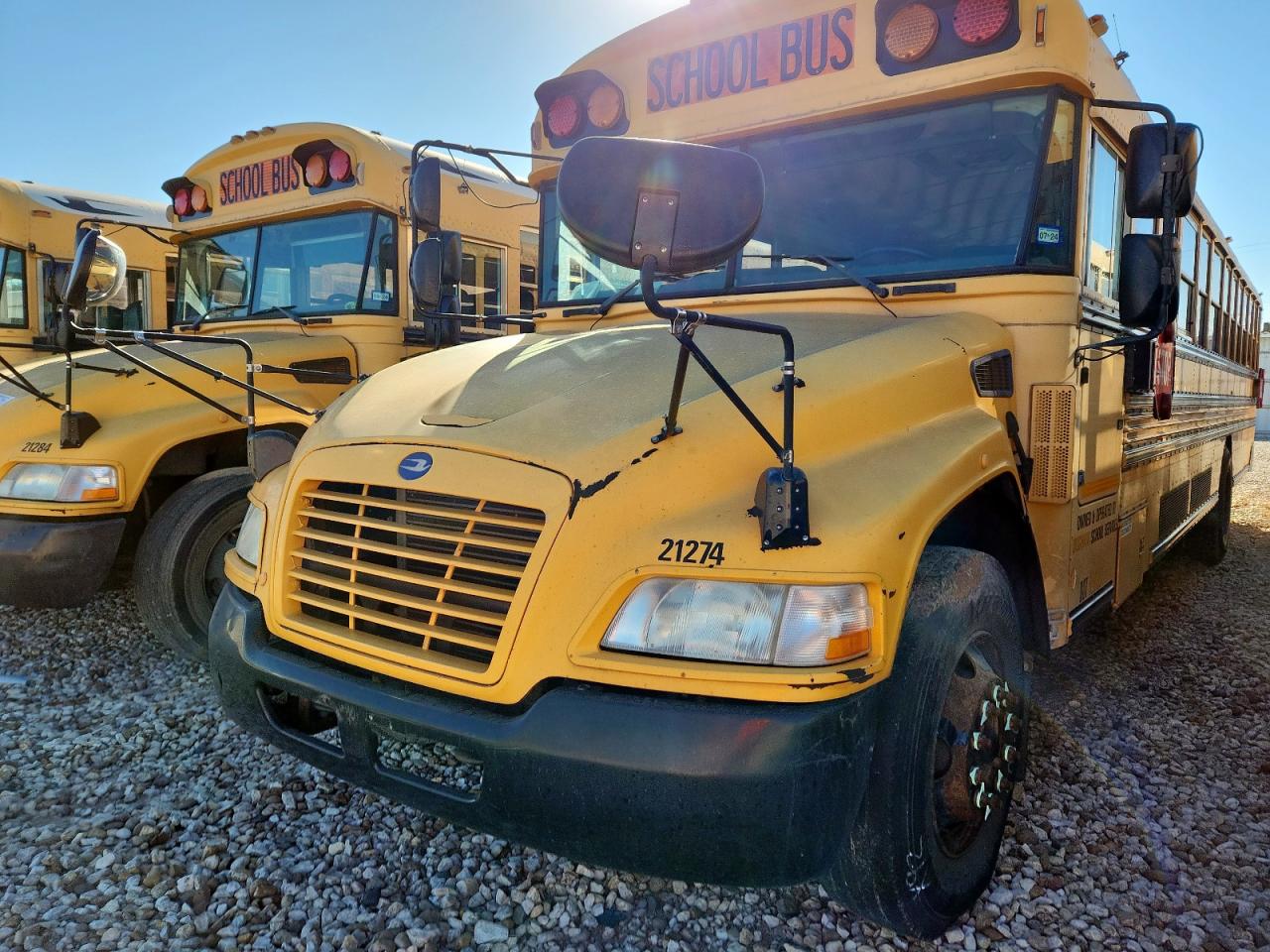 Lot #3305292304 2012 BLUE BIRD SCHOOL BUS